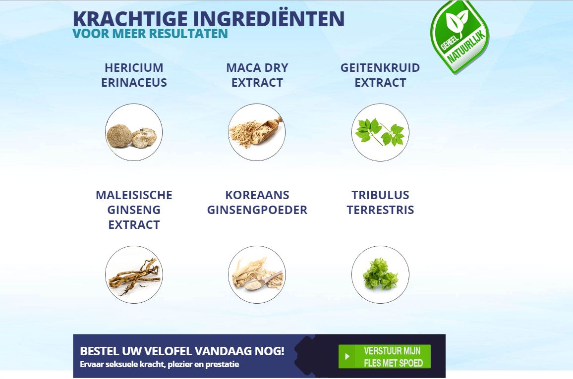 velofel ingredients